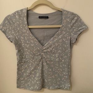 Brandy Melville baby blue top